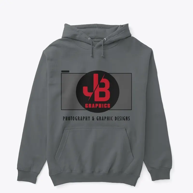 JB Graphics Charcoal Red Design